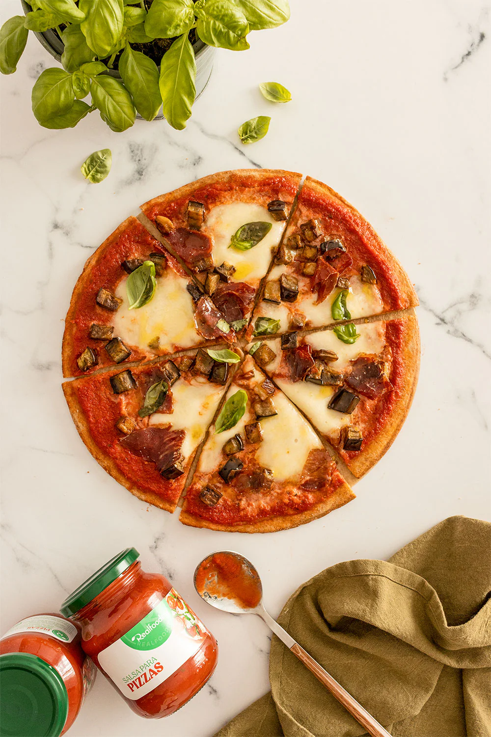 Base pizza 100% integral - Image 3