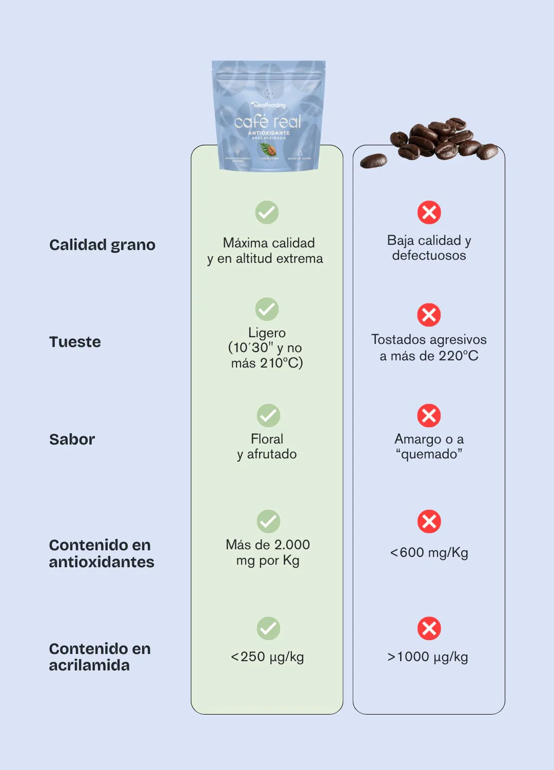 Descafeinado Molido Antioxidante - Pack 3 Unidades - Image 4