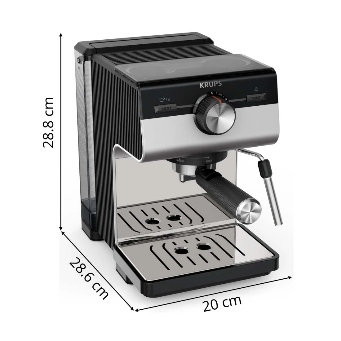Cafetera Manual Espresso Authentic+ Krups - Image 5