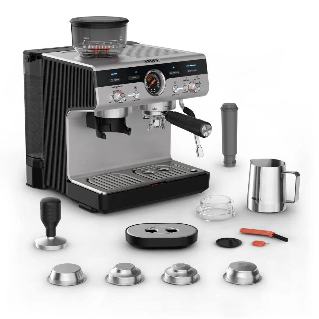 Cafetera Profesional Espresso & Capuccino Precision Krups - Image 4