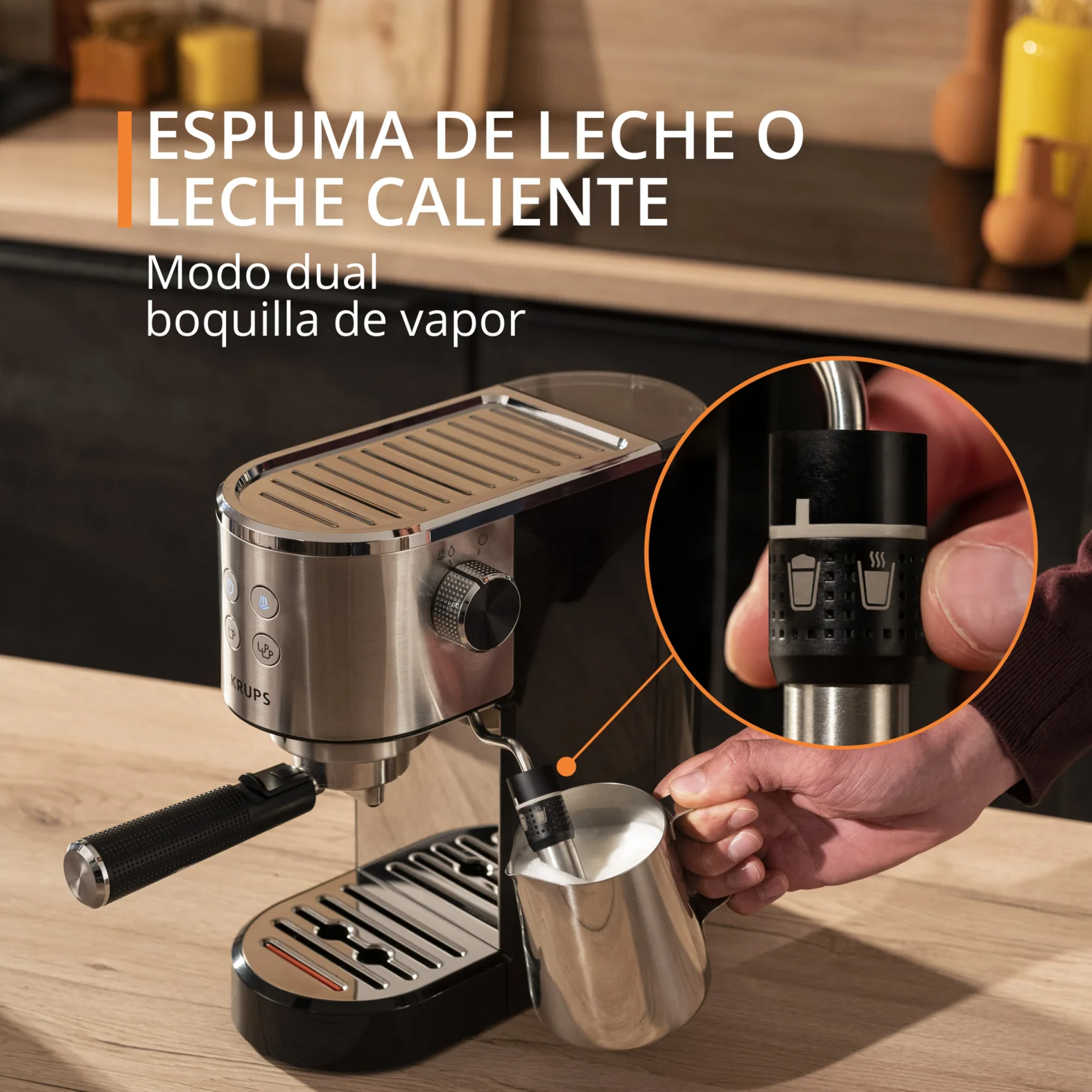 Cafetera Espresso Virtuoso+ Krups - Image 3