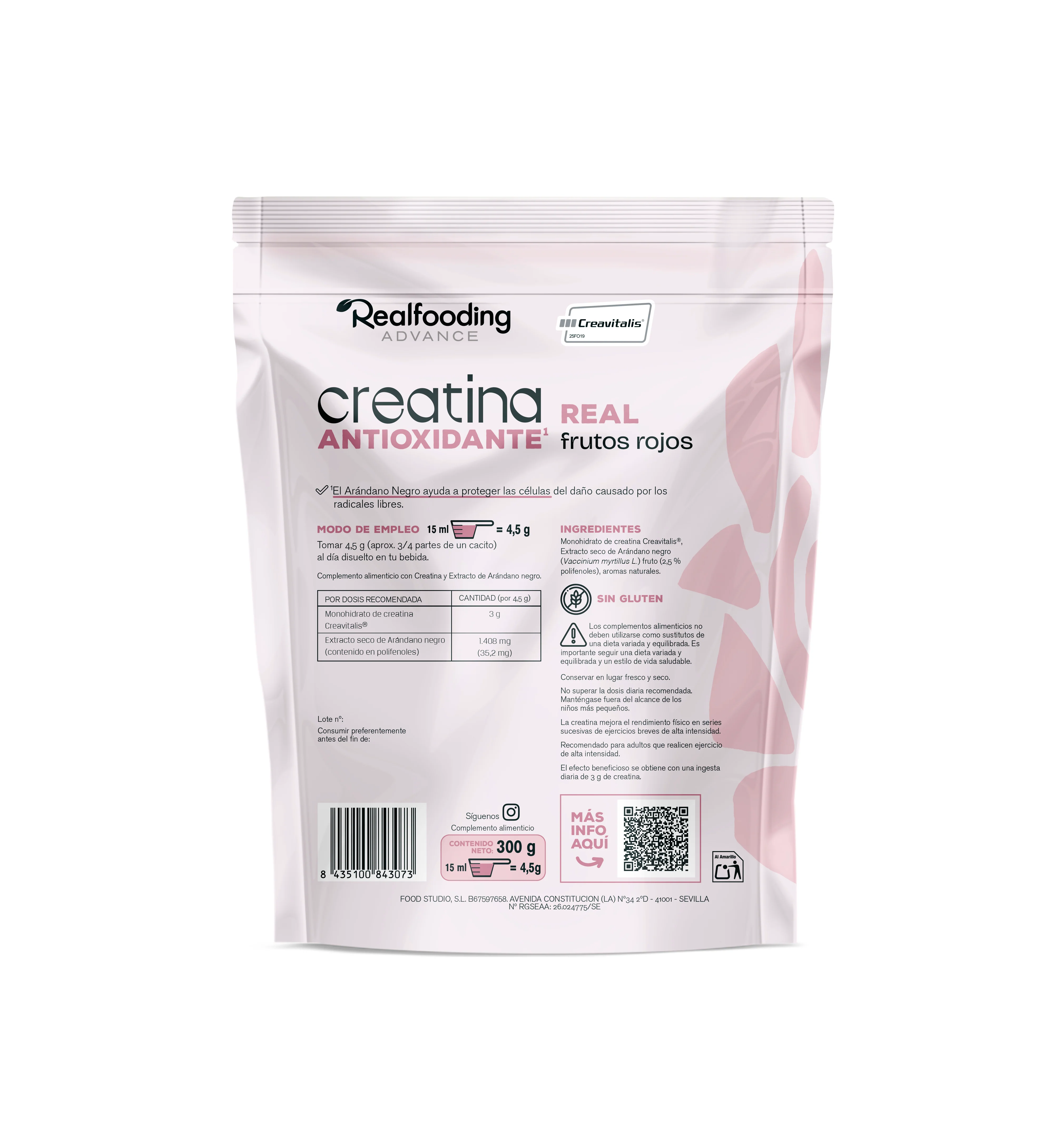Creatina Real Frutos Rojos - Image 10
