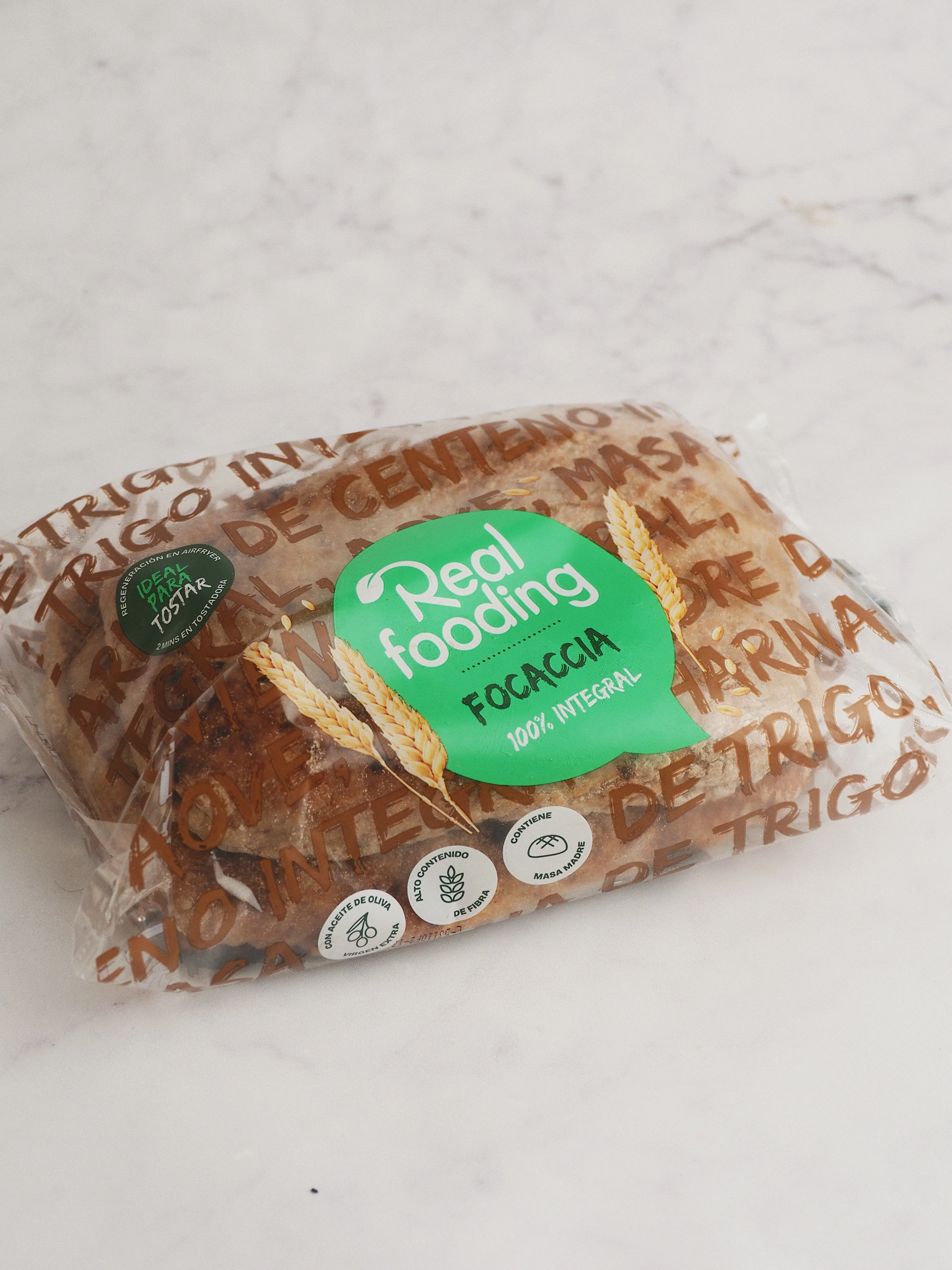 Focaccia 100% Integral
