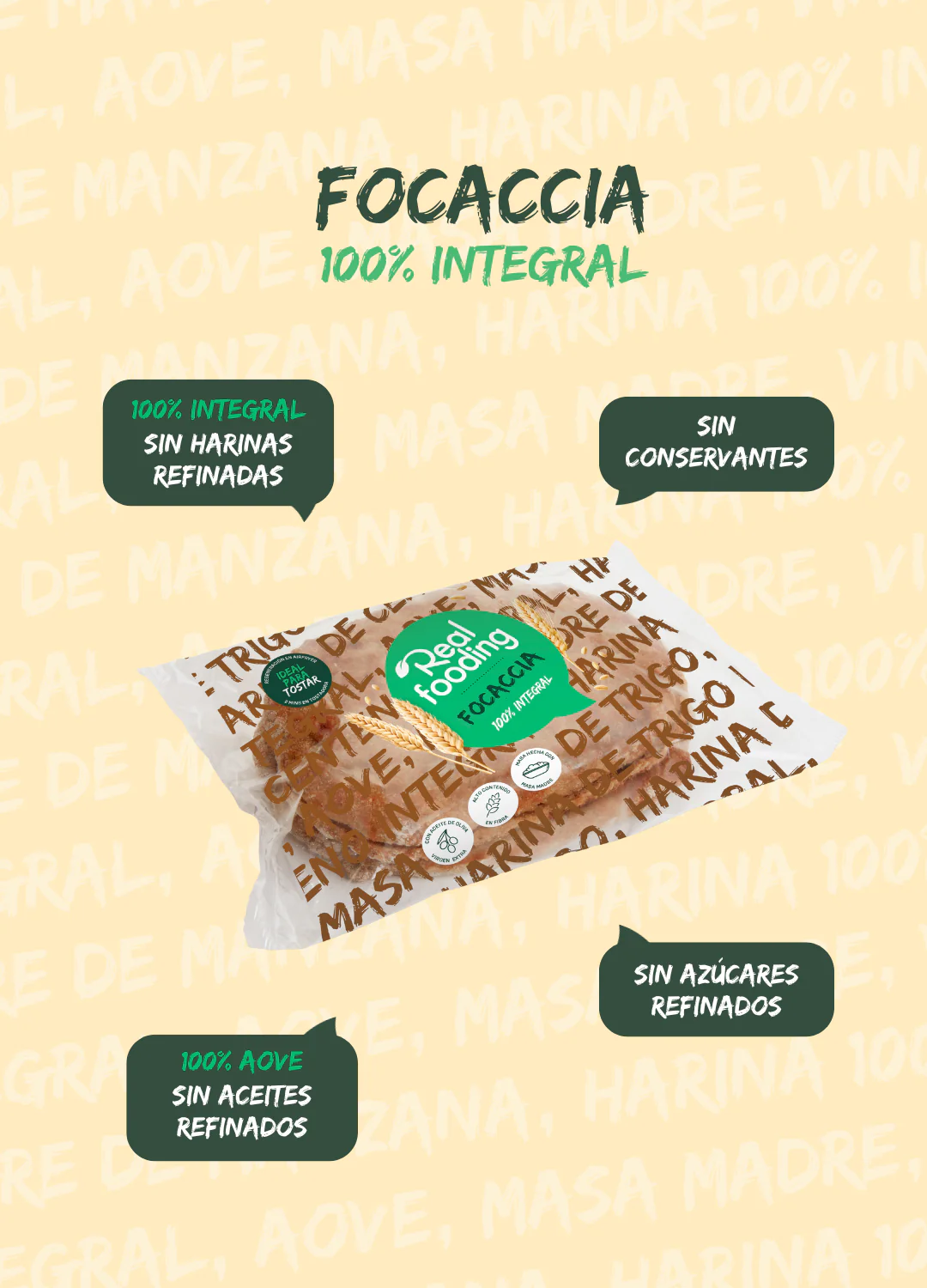 Focaccia 100% Integral - Image 3
